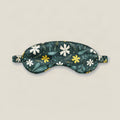 Verdant Jade Printed Mulberry Silk Sleep Eye Mask