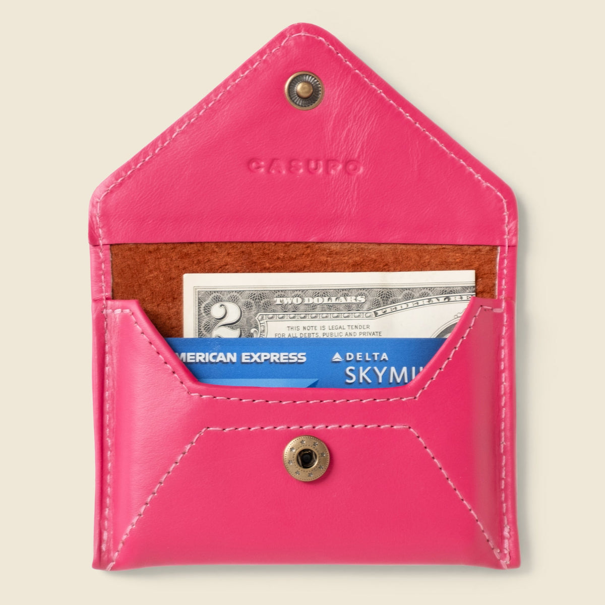 Mini Envelope Wallet With RFID protection - Raspberry