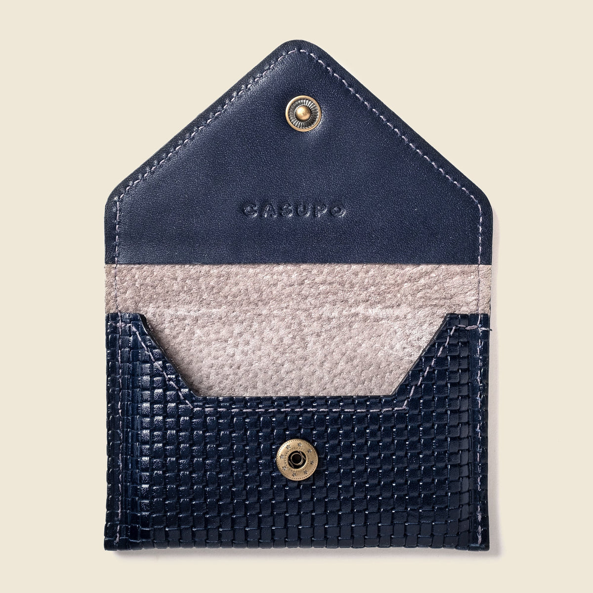 Mini Envelope Wallet With RFID protection - Navy Limited Edition