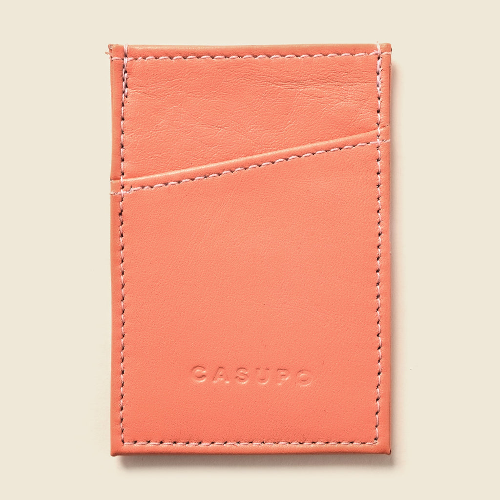 Minimalist Wallet With RFID Protection - Pink