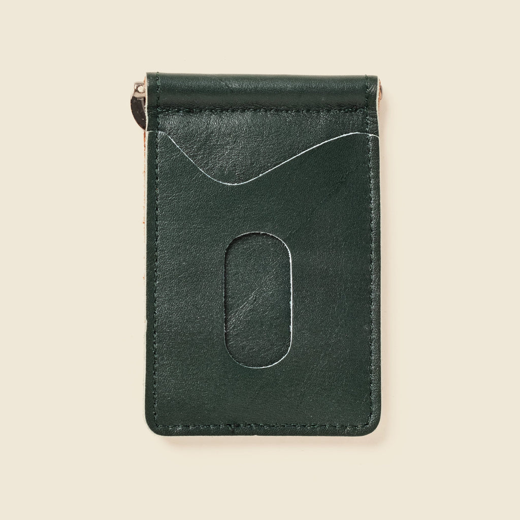 Money Clip Wallet - Green