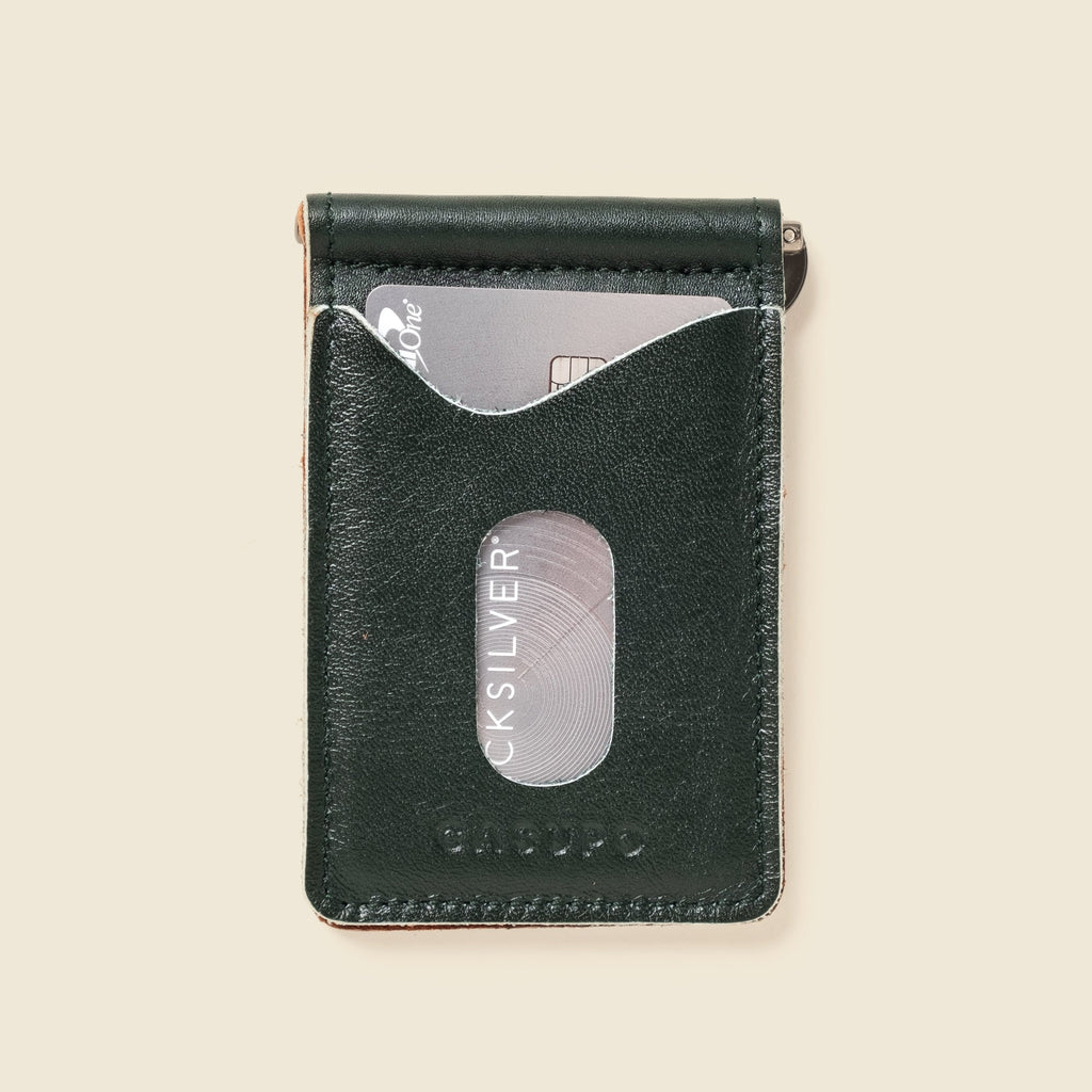 Money Clip Wallet - Green