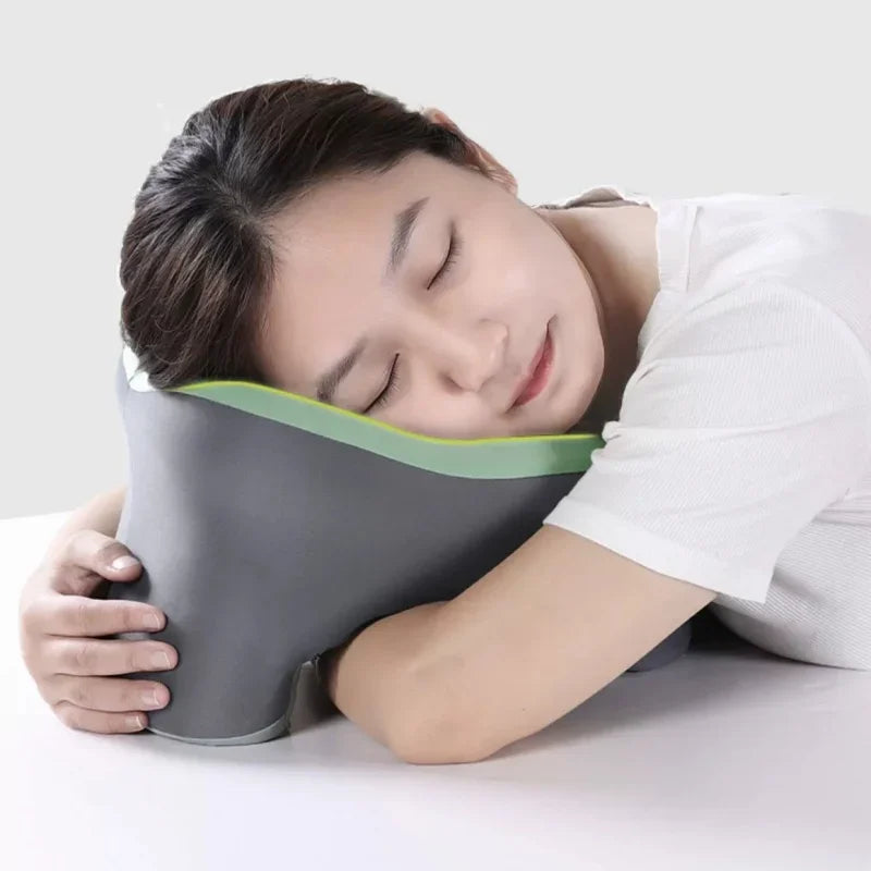 Portable U-shaped Travel Pillow Memory Foam Sleeping Pillows Office Nap Pillow Car Airplane Neck Cushion Ergonomic Head Support