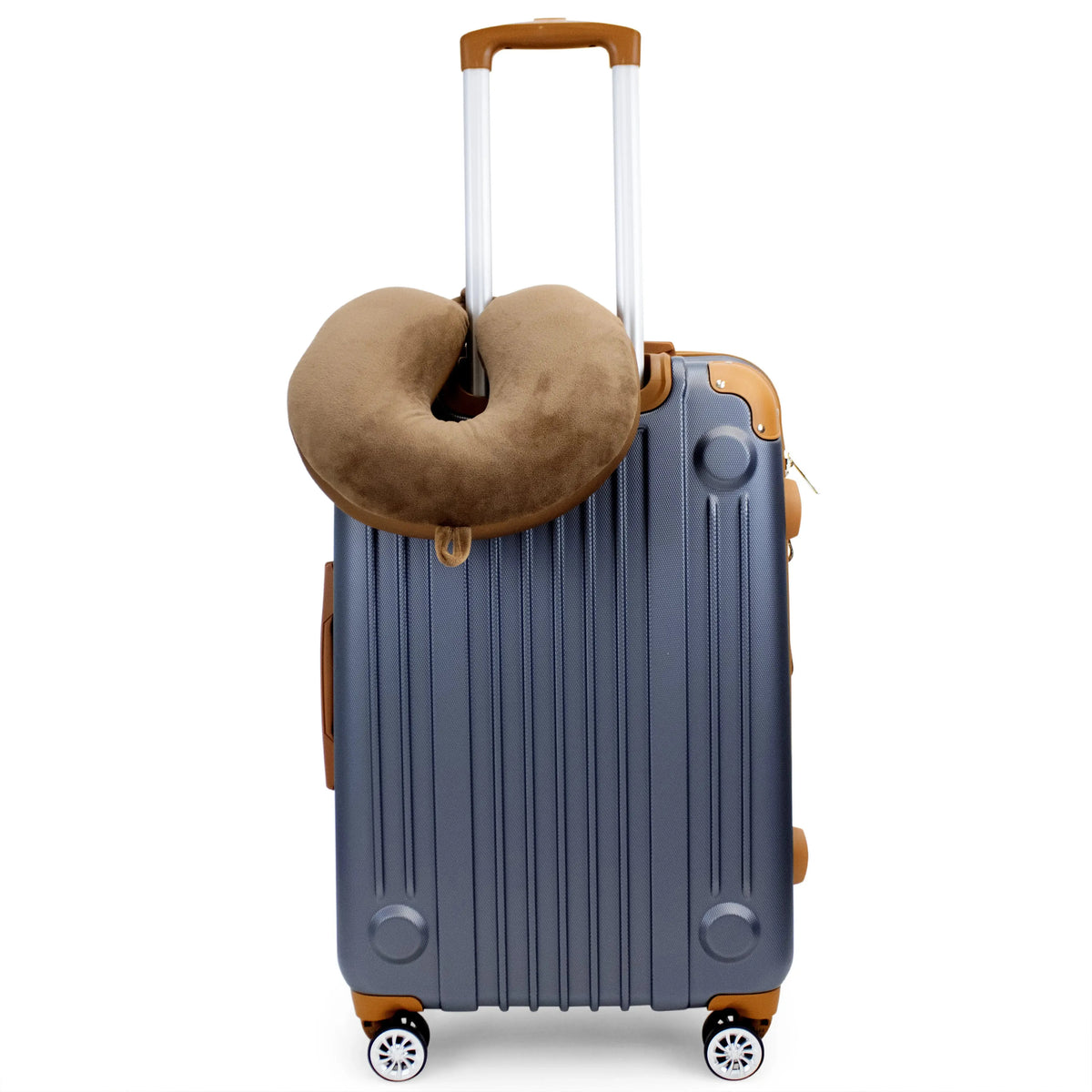 Plush Microbeads Travel Neck Pillow