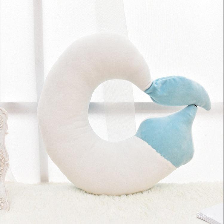 Cute Fox Animal Cotton Plush U Shape Neck Pillow Travel Car Home Pillow Nap Animal Pillow Health Care with Eye Mask Cute Fox U Shaped Neck Pillow for Car Airplane Traveling ,Animal Plush Stuffed Travel Pillow Travel Pillows Cartoon Planes Fox Animal