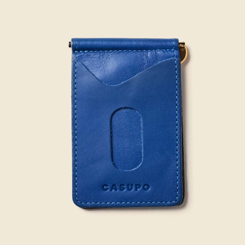 Money Clip Wallet - Cobalt